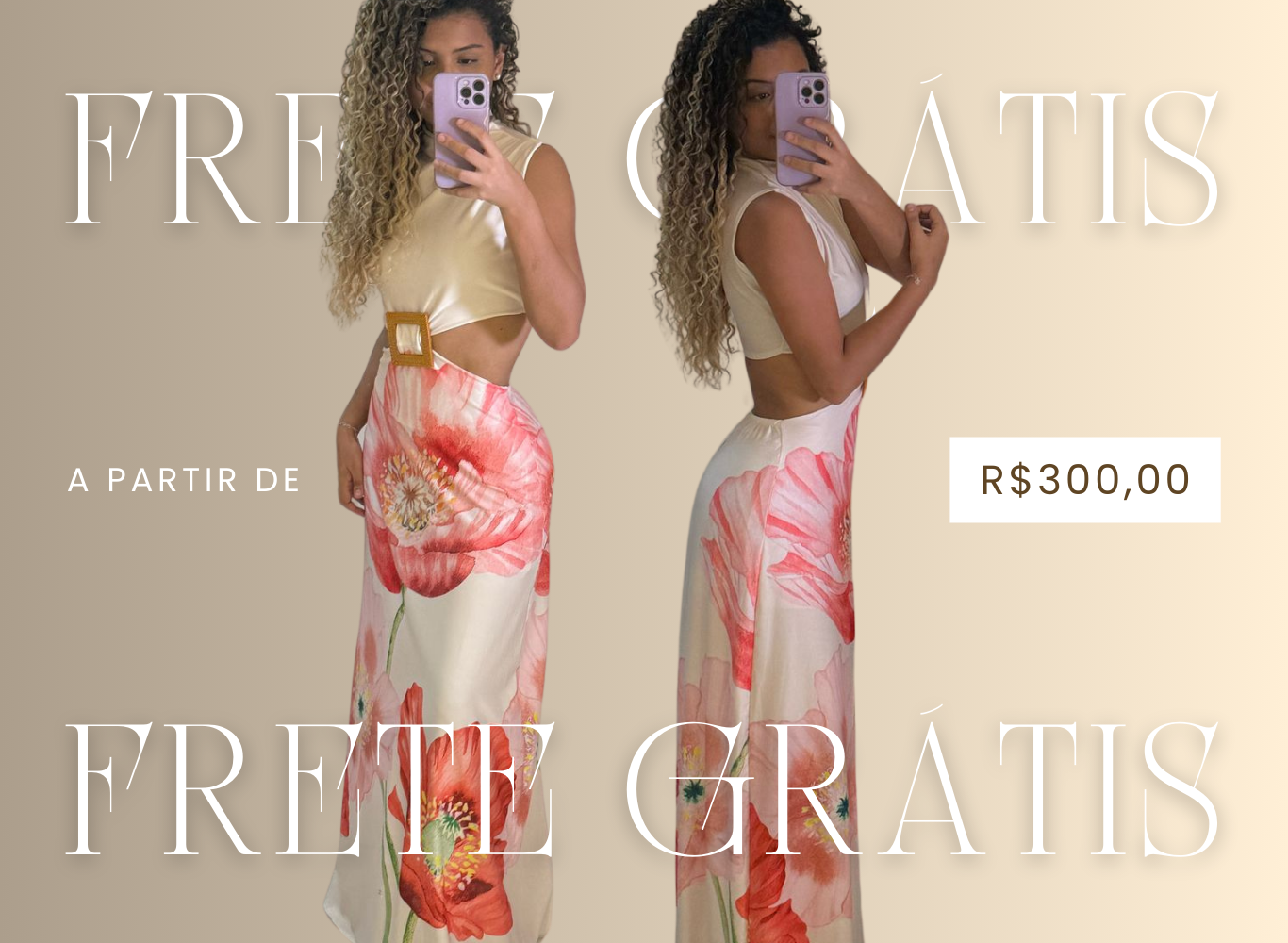 Banner Site Moda Feminina Nova Coleção Loja Online Minimalista e Elegante (1366 x 1000 px)